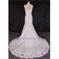 Perfeito puramente manual broche estilo clássico vestido de noiva
